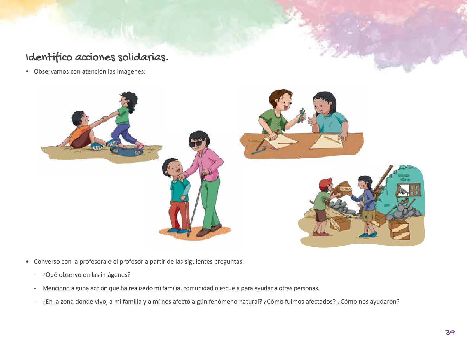 Miniatura página 41 de Cuadernillo de Tutoría 6 : sexto grado de Educación Primaria · 2021