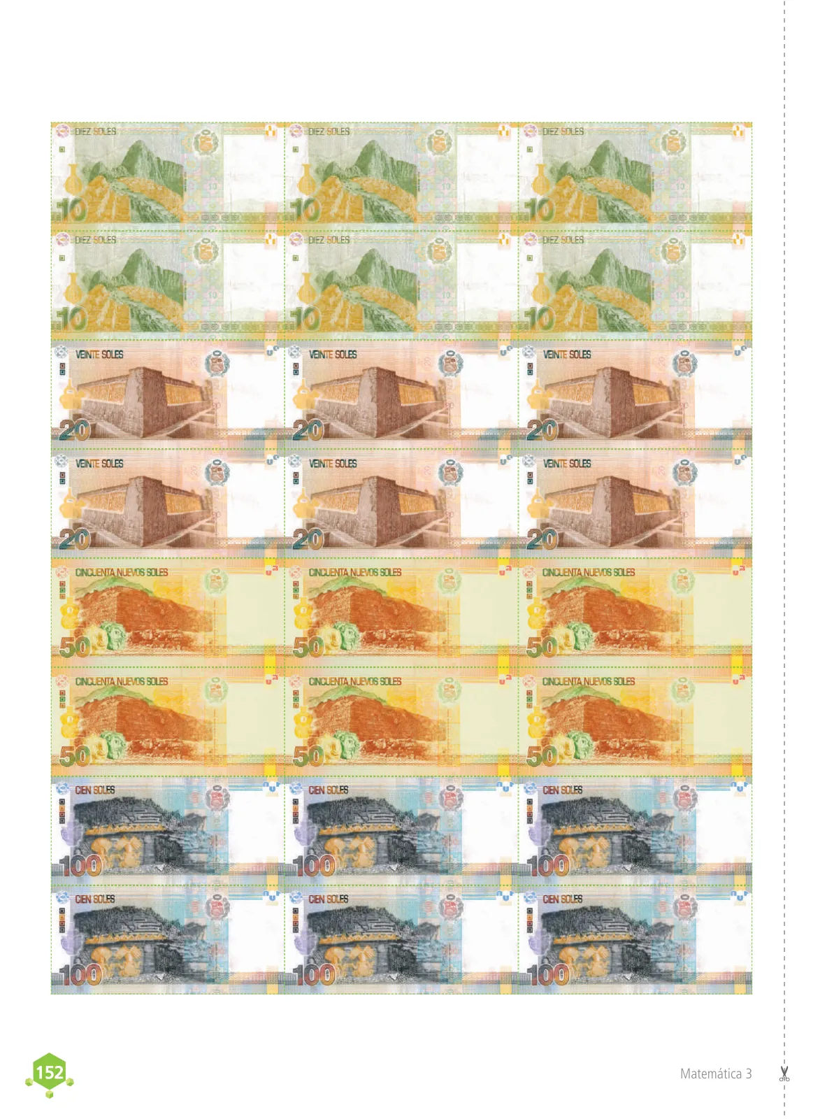 Miniatura página 154 de Matemática 3 : cuaderno de trabajo para tercer grado de Educación Primaria 2019 · 2019