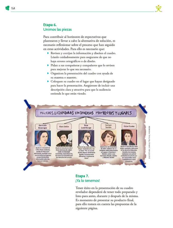 Página 165 de Colección Ximhai. Nuestro libro de Proyectos. Tomo III. Libro de Educación Telesecundaria Grado 1° Ciclo Escolar 2025 - 2026