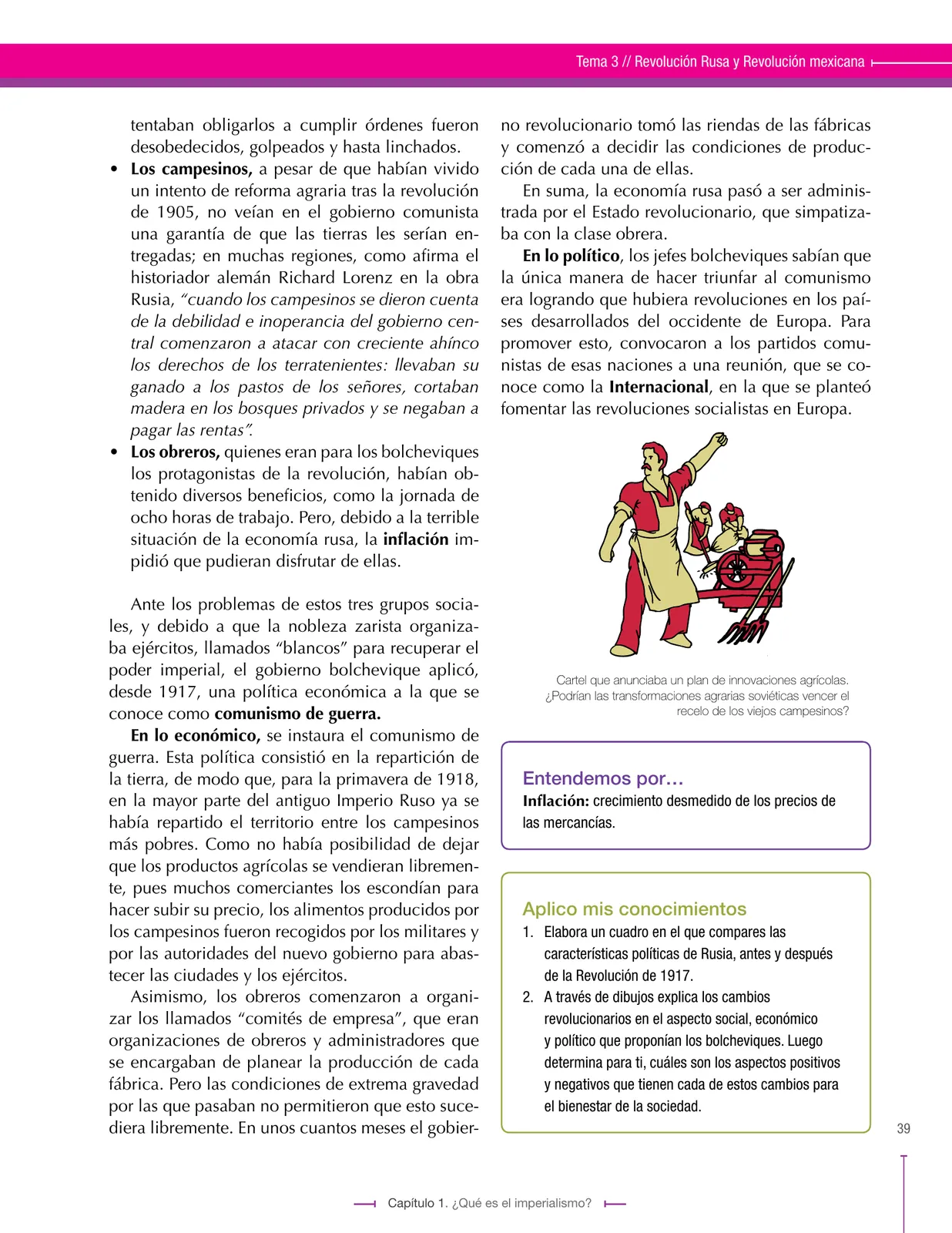 Miniatura página 39 de Ciencias Sociales 9° · Secundaria Activa
