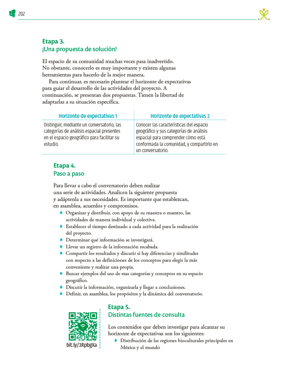 Página 203 de Colección Ximhai. Nuestro libro de Proyectos. Tomo I. Libro de Educación Telesecundaria Grado 1° Ciclo Escolar 2025 - 2026