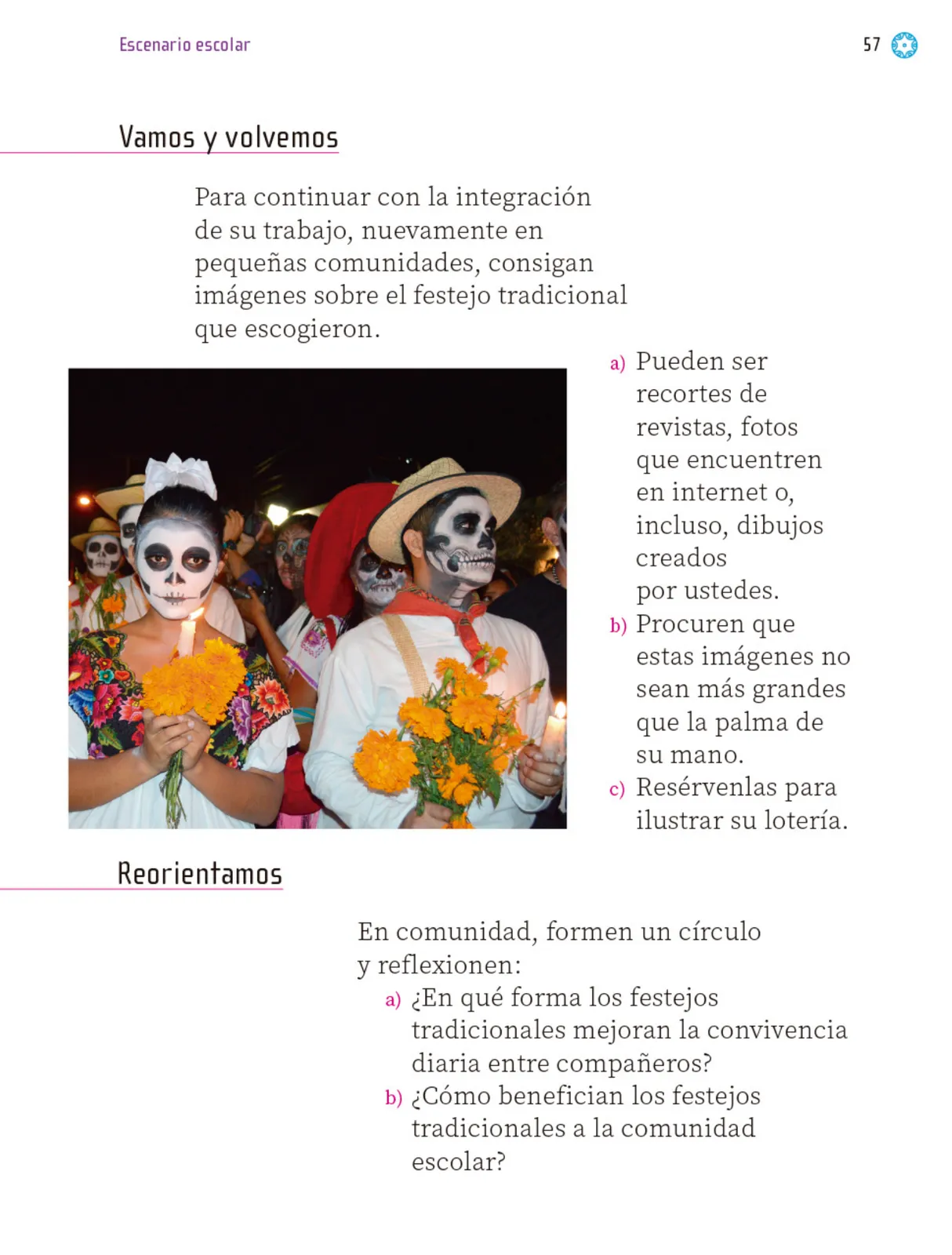 Página 58 de Proyectos Escolares. Libro de Educación Primaria Grado 1° Ciclo Escolar 2025 - 2026