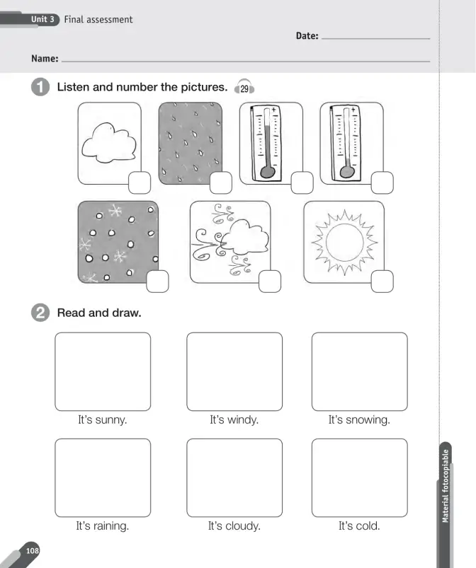Página 110 de Inglés – Segundo Básico | Texto del Estudiante MINEDUC – Descargar PDF · 2024