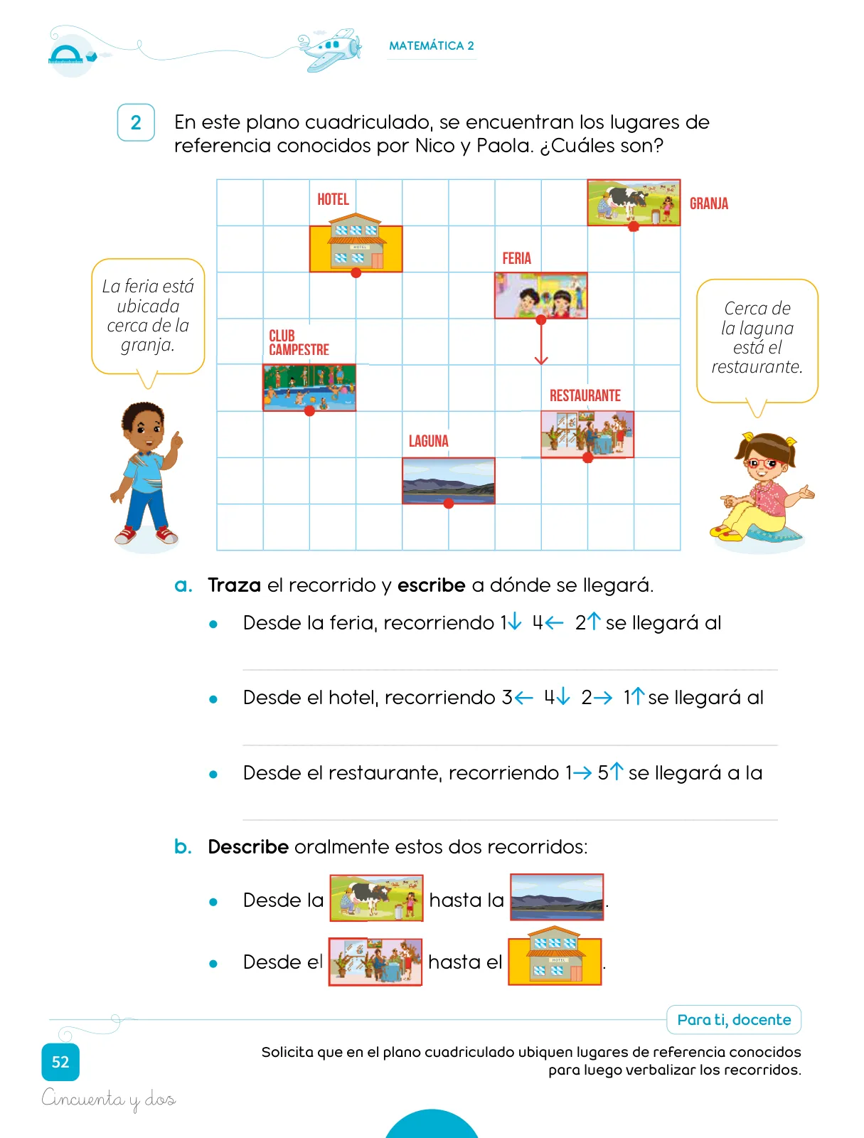 Página 54 de Cuadernillo de Matemática 2. Segundo grado de Primaria · 2024