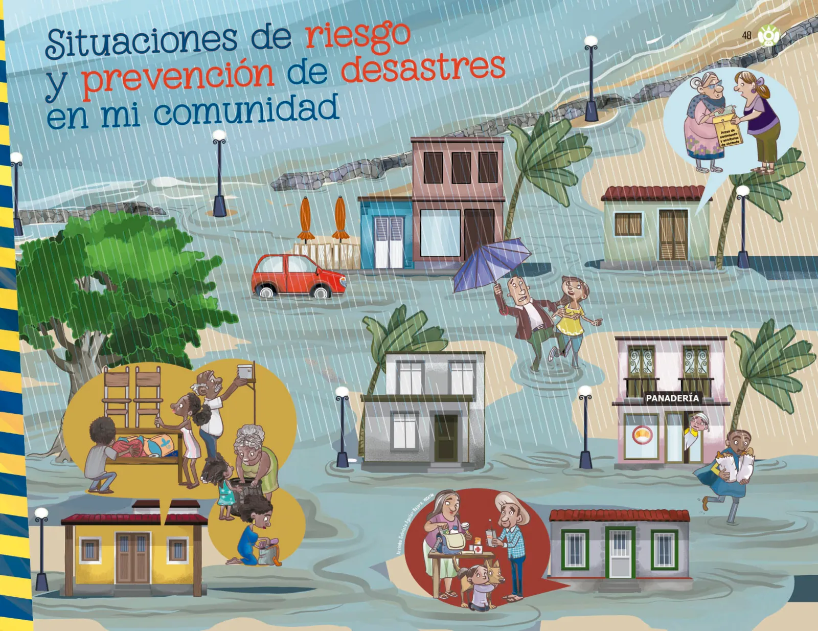 Miniatura página 49 de Explorar e imaginar con mi libro de Preescolar.   Libro de Educación Preescolar Grado 3°  Ciclo Escolar 2025 - 2026