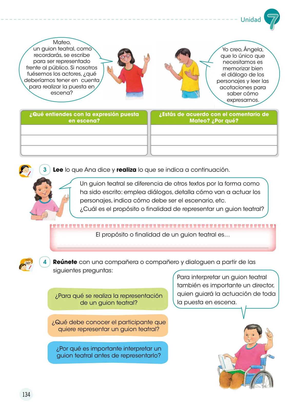 Página 135 de Comunicación 6 : cuaderno de trabajo para sexto grado de Educación Primaria 2019 · 2019
