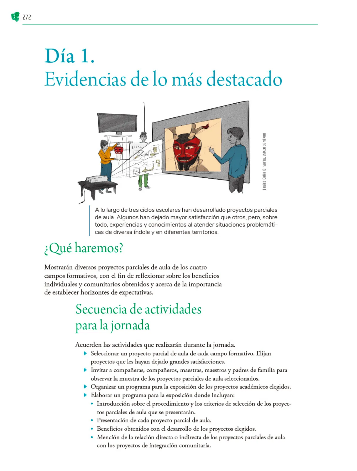 Miniatura página 273 de Colección Nanahuatzin. Nuestro libro de Proyectos.  Tomo III.  Libro de Educación Telesecundaria Grado 3°  Ciclo Escolar 2025 - 2026