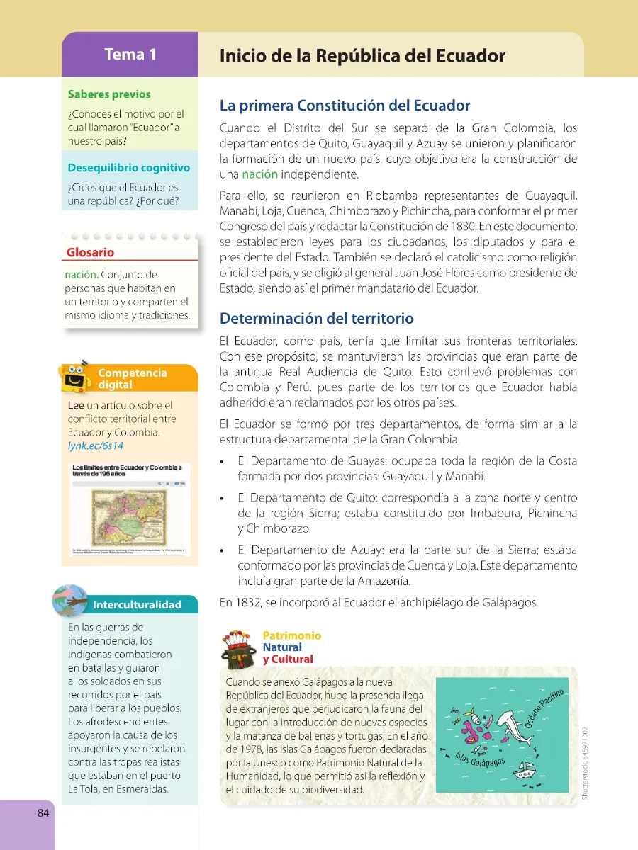 Miniatura página 86 de Estudios Sociales · 6 EGB · 2025