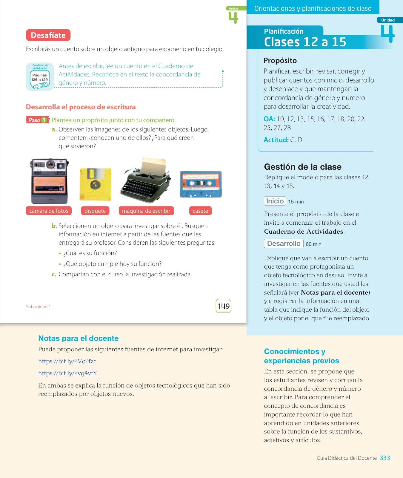 Página 125 de Lenguaje y Comunicación – Segundo Básico – Texto del Estudiante MINEDUC – Descargar PDF · 2024