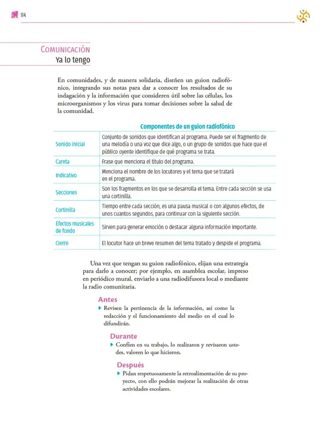 Página 115 de Colección Ximhai. Nuestro libro de proyectos. Libro de Educación Secundaria Grado 1° Ciclo Escolar 2025 - 2026