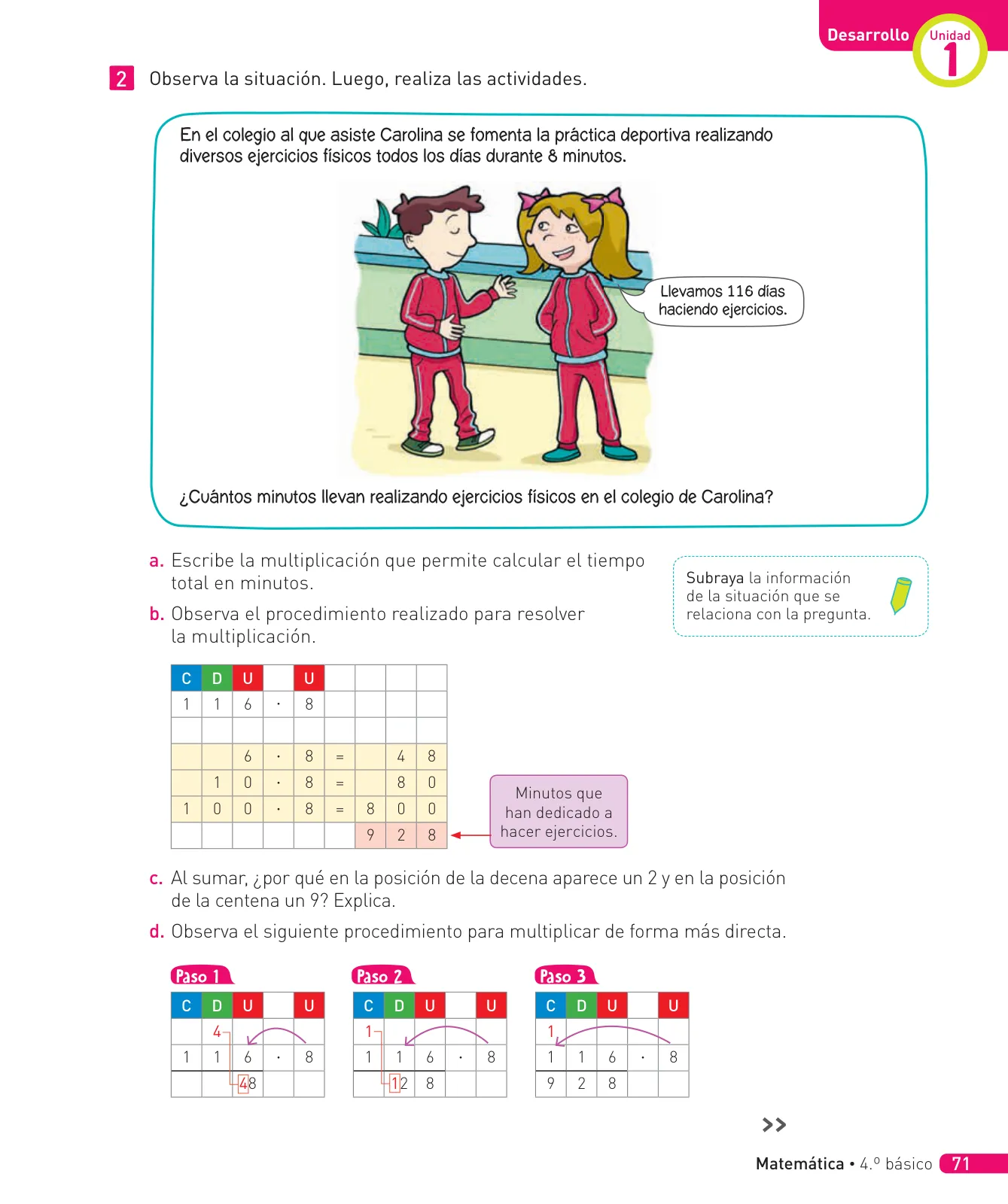 Miniatura página 144 de Matemática – Cuarto Básico | Texto del Estudiante MINEDUC – Descargar PDF · 2024