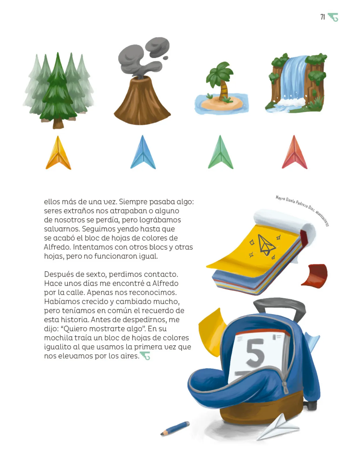 Página 72 de Múltiples lenguajes. Libro de Educación Primaria Grado 5° Ciclo Escolar 2025 - 2026