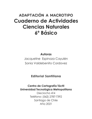 Portada de Libro de Ciencias Naturales – Quinto Básico | Texto del Estudiante MINEDUC – Descargar PDF · 2024