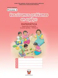 Portada de Kit de evaluación Proceso 3 Demostrando lo que aprendimos : Matemática, segundo trimestre, ﻿Cuarto grado - Primaria · 2019
