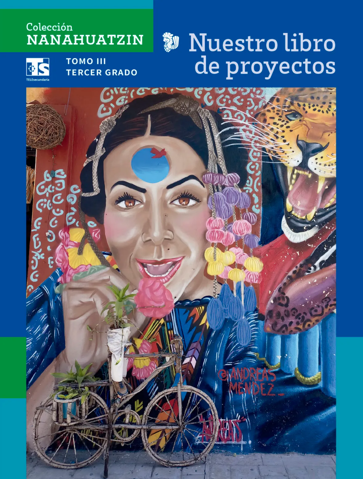 Colección Nanahuatzin. Nuestro libro de Proyectos.  Tomo III.  Libro de Educación Telesecundaria Grado 3°  Ciclo Escolar 2025 - 2026