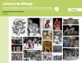 Láminas de diálogo con manifestaciones culturales y artísticas. Fase 2  Libro de Educación Preescolar Grado 2°  Ciclo Escolar 2025 - 2026