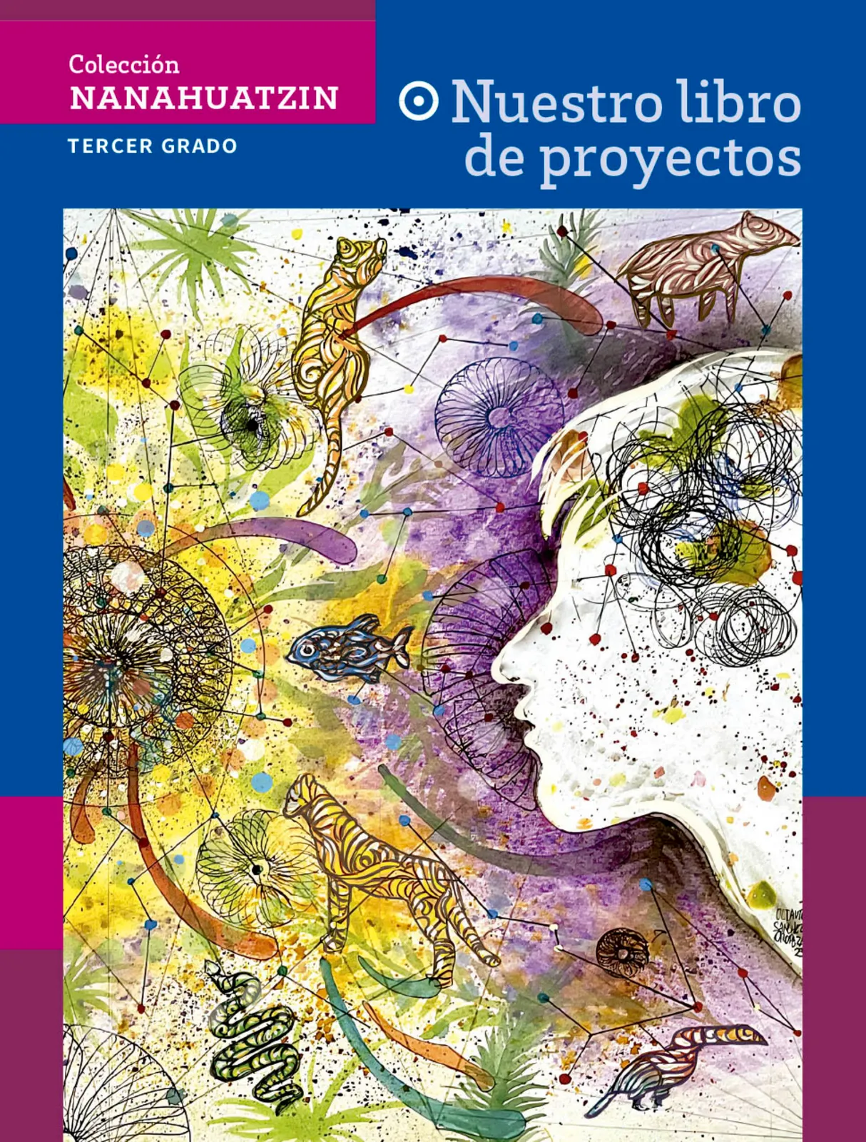 Colección Nanahuatzin. Nuestro libro de proyectos.   Libro de Educación Secundaria Grado 3°  Ciclo Escolar 2025 - 2026