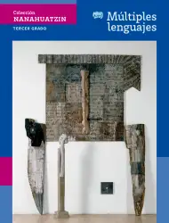 Portada de Colección Nanahuatzin. Múltiples lenguajes. Libro de Educación Secundaria Grado 3° Ciclo Escolar 2025 - 2026