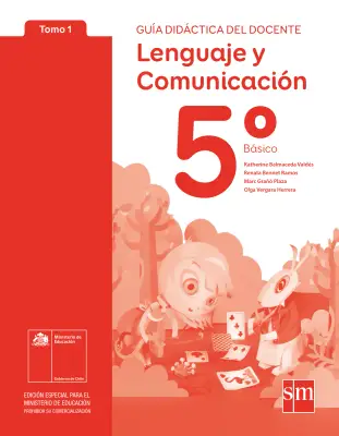 Portada de Lenguaje y Comunicación – Quinto Básico | Texto del Estudiante MINEDUC – Descargar PDF · 2024