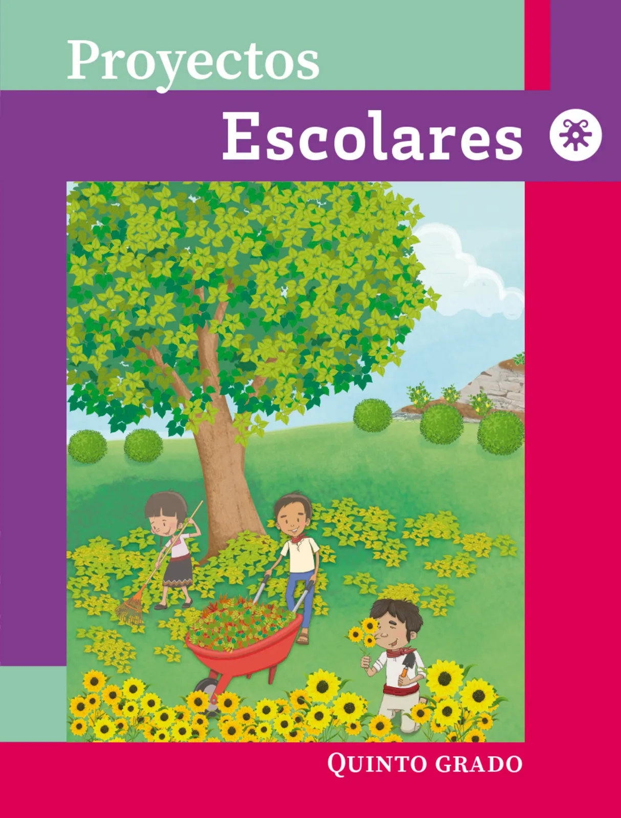 Proyectos Escolares.   Libro de Educación Primaria Grado 5°  Ciclo Escolar 2025 - 2026