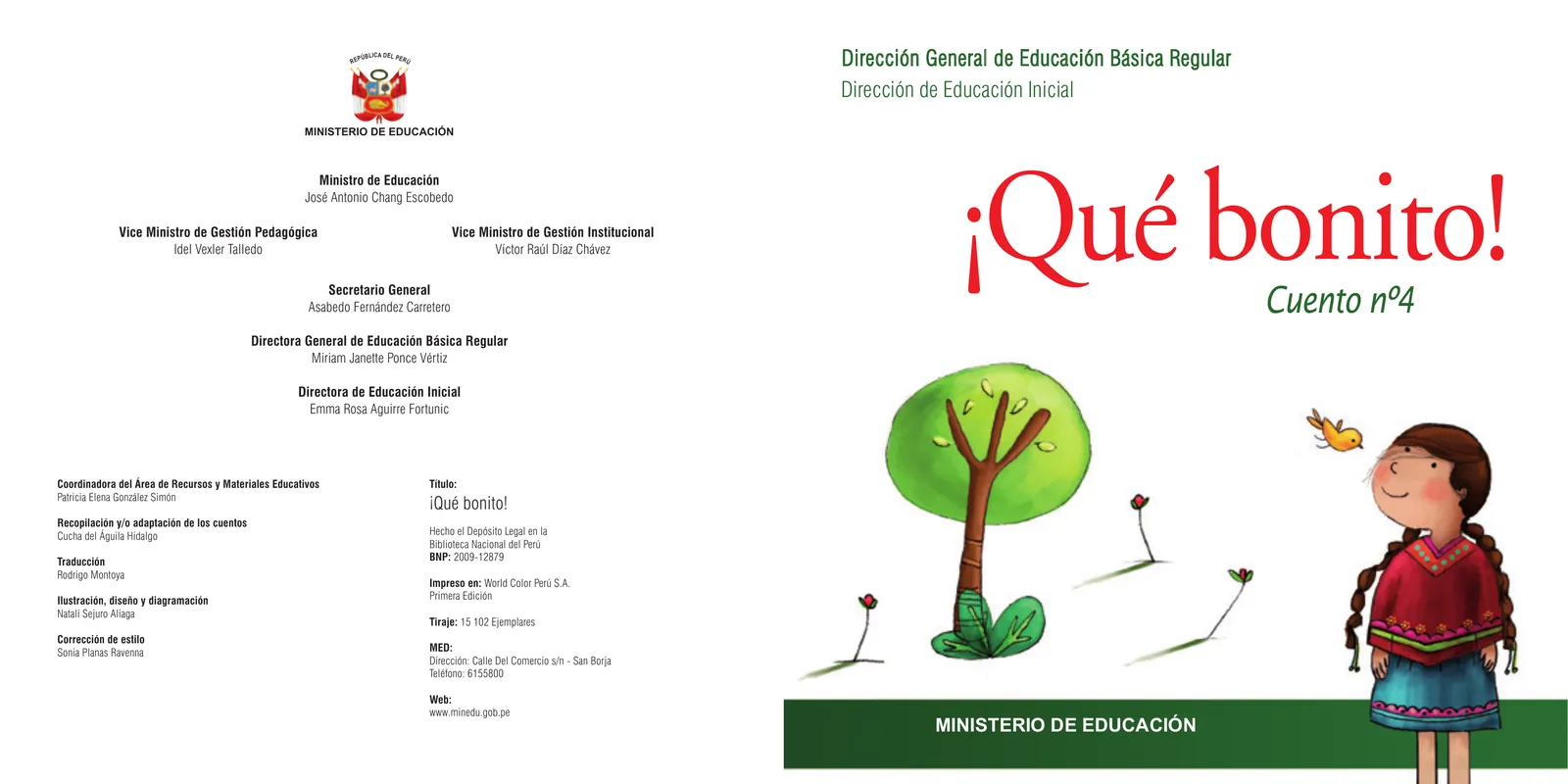 ¡Qué bonito! : cuento No. 4 · 2018