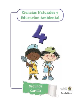 Portada de Ciencias Naturales 4° · Cartilla 02