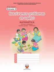 Portada de Kit de evaluación Entrada 3 Demostrando lo que aprendimos : Matemática, segundo trimestre, ﻿Cuarto grado - Primaria · 2019