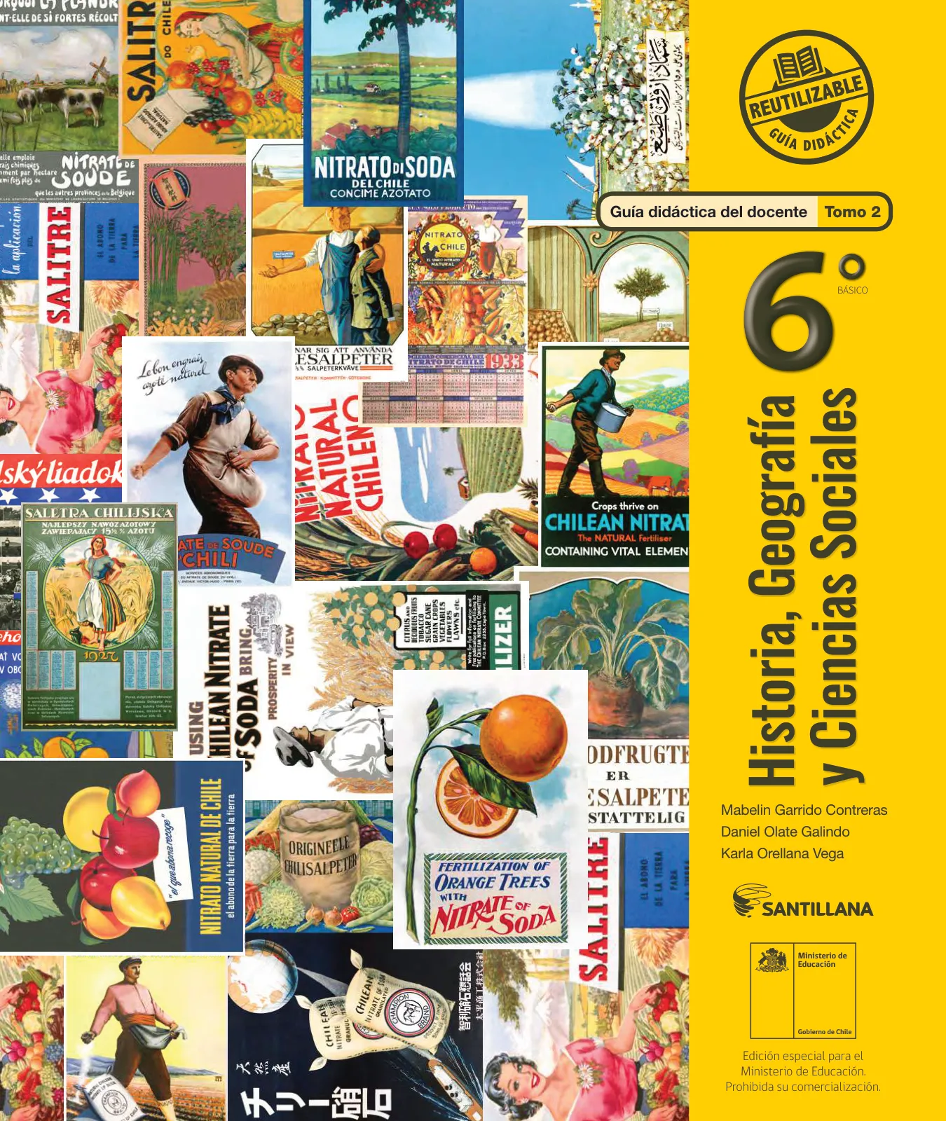 Portada de Historia, Geografía y Ciencias Sociales – Sexto Básico | Texto del Estudiante MINEDUC – Descargar PDF · 2024