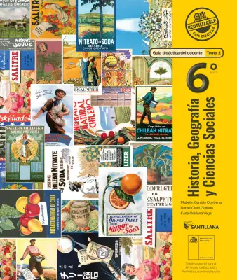 Portada de Historia, Geografía y Ciencias Sociales – Sexto Básico | Texto del Estudiante MINEDUC – Descargar PDF · 2024
