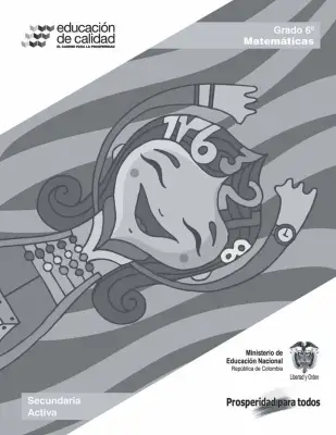 Portada de Matematica 6° · Secundaria Activa
