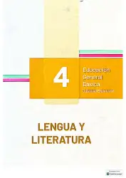 Portada de Lengua Y Literatura · 4 EGB · 2024
