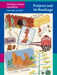 Portada de Uérakua anapu uantakua. Projects and Readings. Libro de Educación Secundaria Grado 3° Ciclo Escolar 2025 - 2026