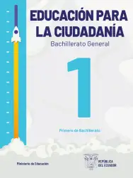 Portada de Educacion Ciudadania · 1ro BGU · 2024