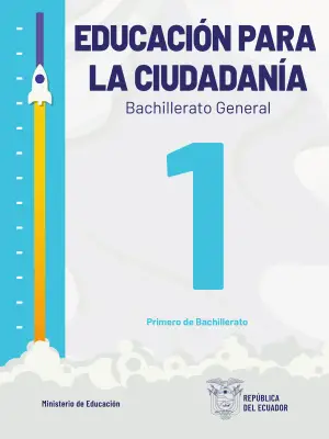 Portada de Educacion Ciudadania 1° · Bgu 1 Educacion Ciudadania 2024 · 2024