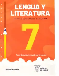 Portada de Lengua Y Literatura · 7 EGB · 2024