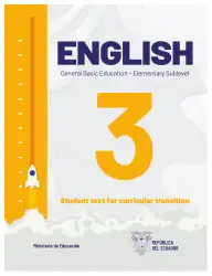 Portada de Ingles · 3 EGB · 2024